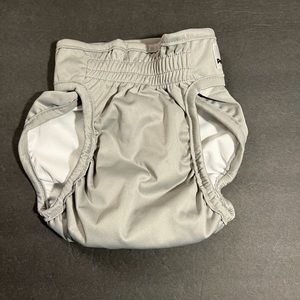 Pet Parents" Dog Diaper; Medium (1 - Piece), Gray, Reusable (NEW)